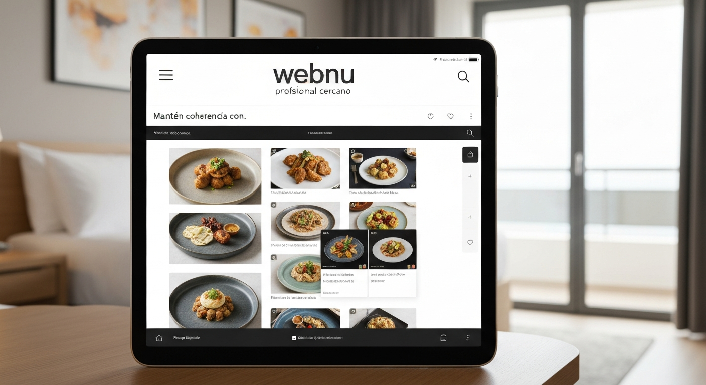 software de carta digital para hoteles con room service