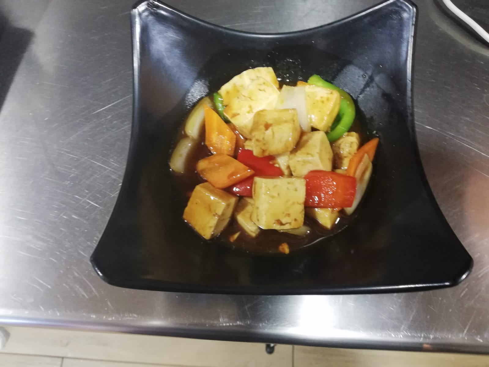 70.Tofu al estilo Sichuan